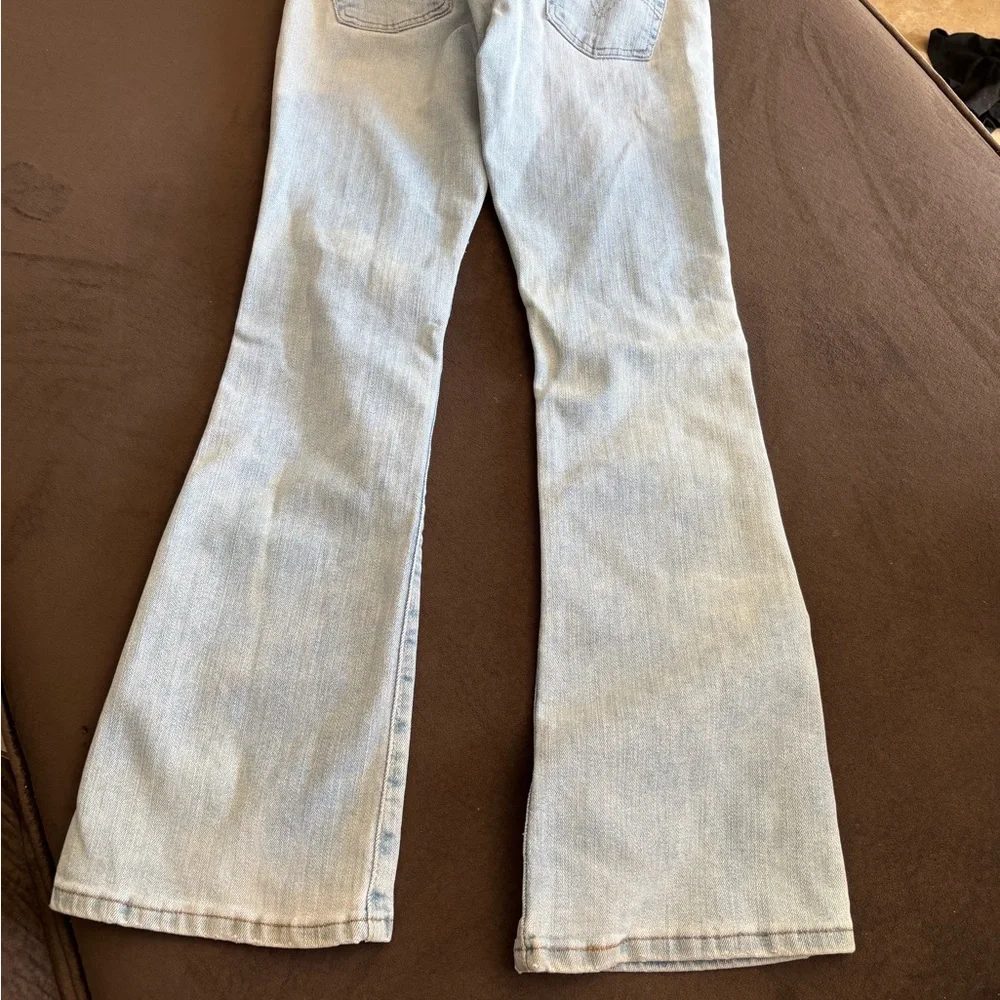 Levi's Light Blue Women's Boot Cut Jeans - Picture 3 of 4